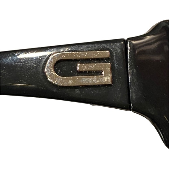 Gucci Vintage Black/Blue Lens Sunglasses #1453S G Authentic - Picture 4 of 7